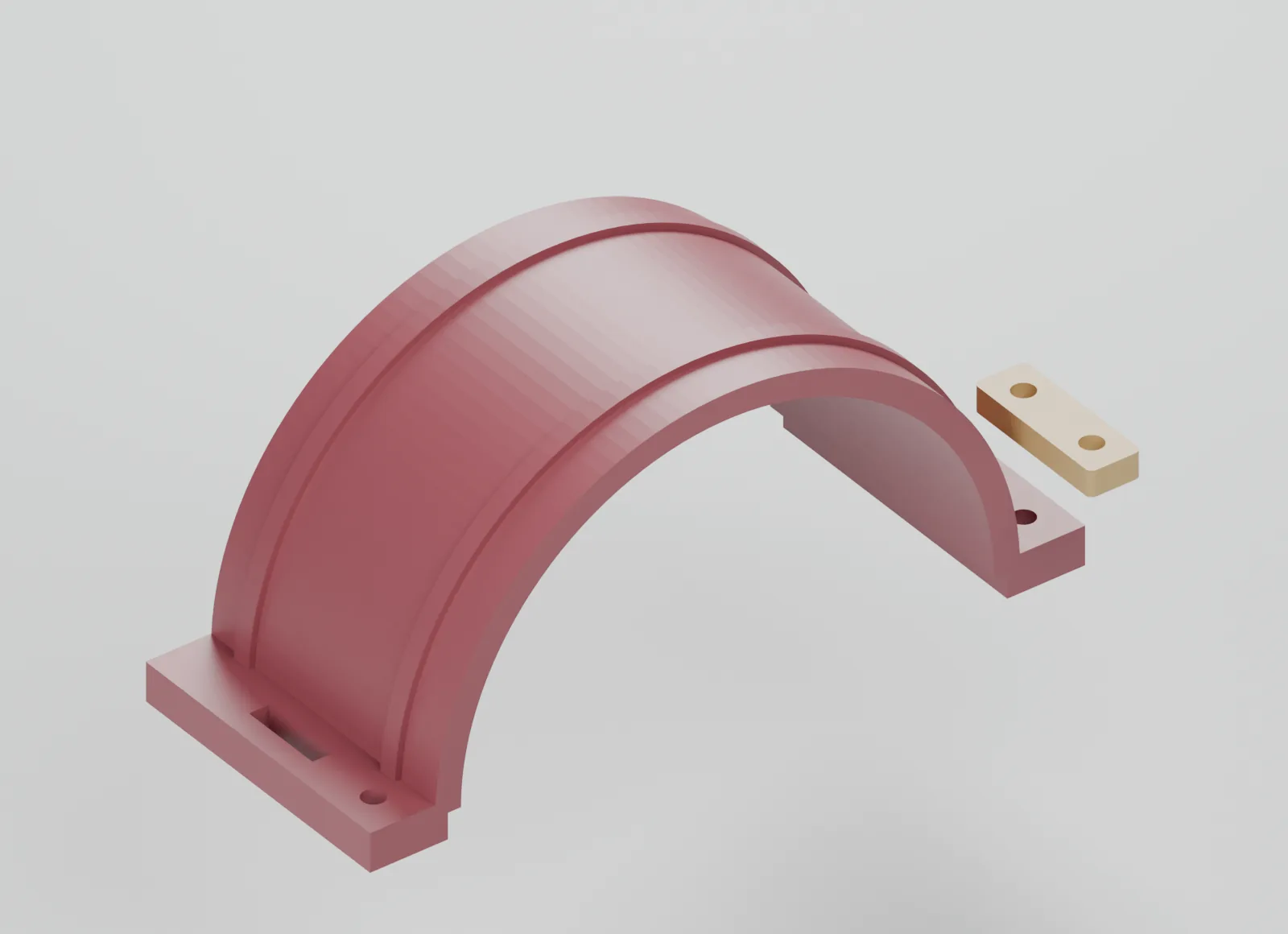 A panel and removable side bridge.